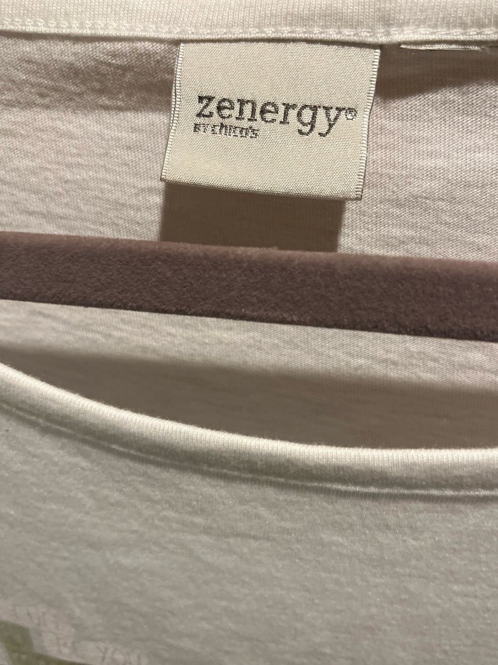 93. WOMENS CHICO’S ZENERGY 3/XL DETAIL TOP - Picture 2 of 4